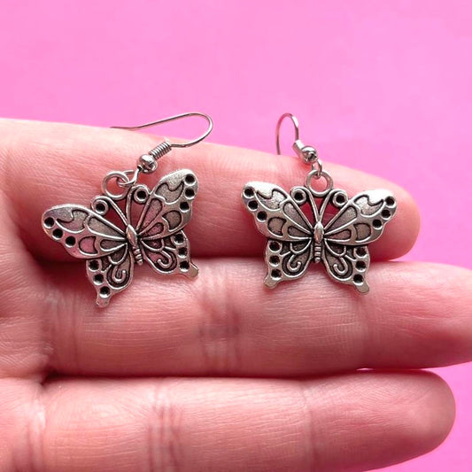 Intricate butterfly 🦋 dangle earrings