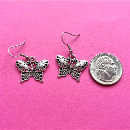 Intricate butterfly 🦋 dangle earrings