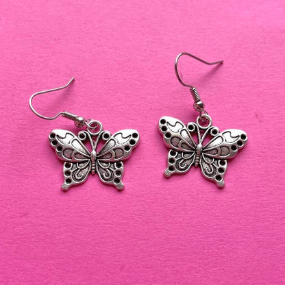 Intricate butterfly 🦋 dangle earrings