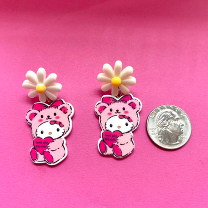 Hello kitty sweet spicy dangle earrings