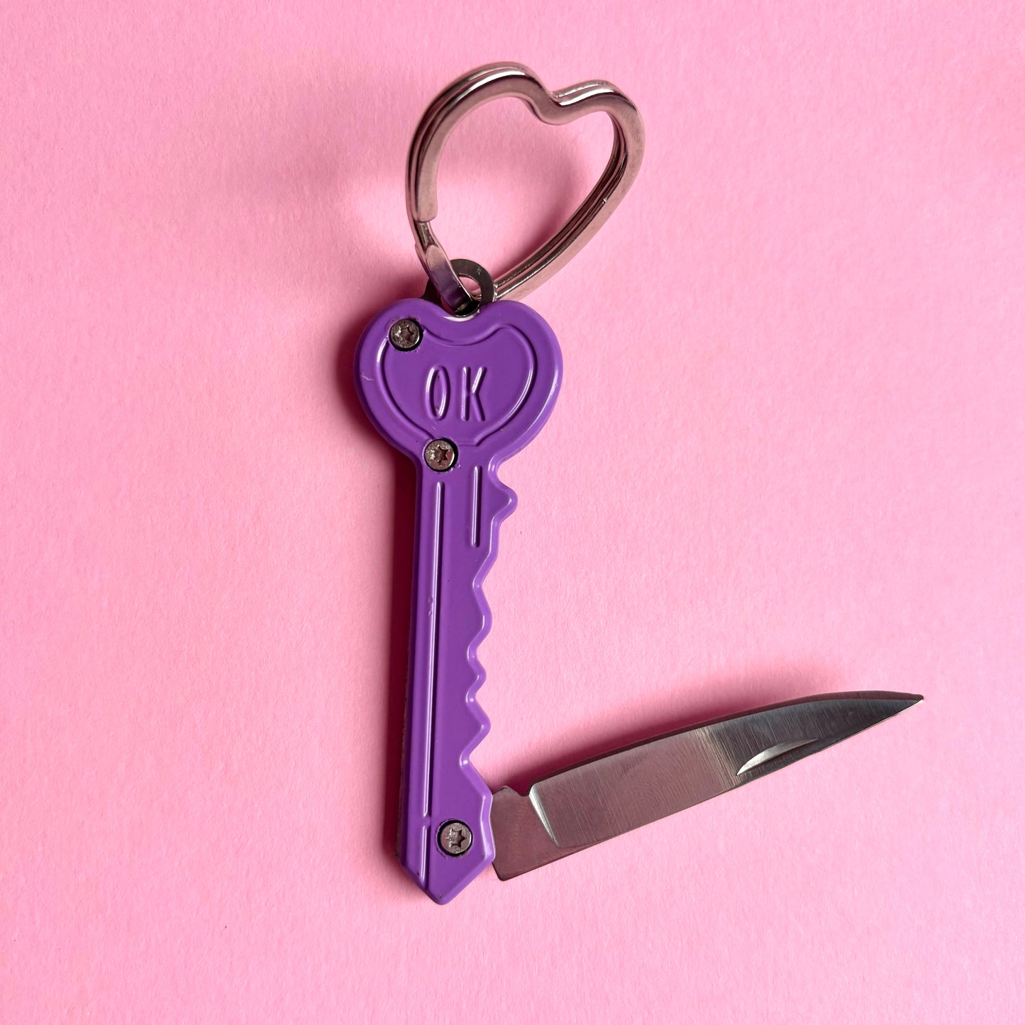 Princess Purple Protective Keychain