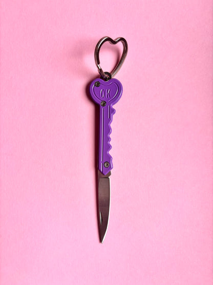 Princess Purple Protective Keychain