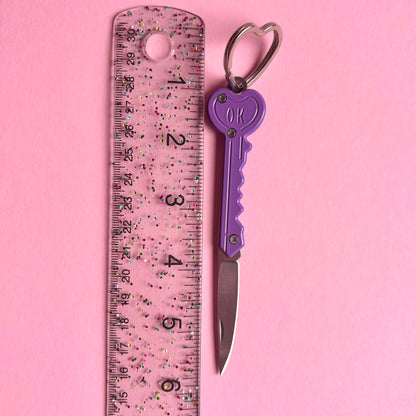 Princess Purple Protective Keychain