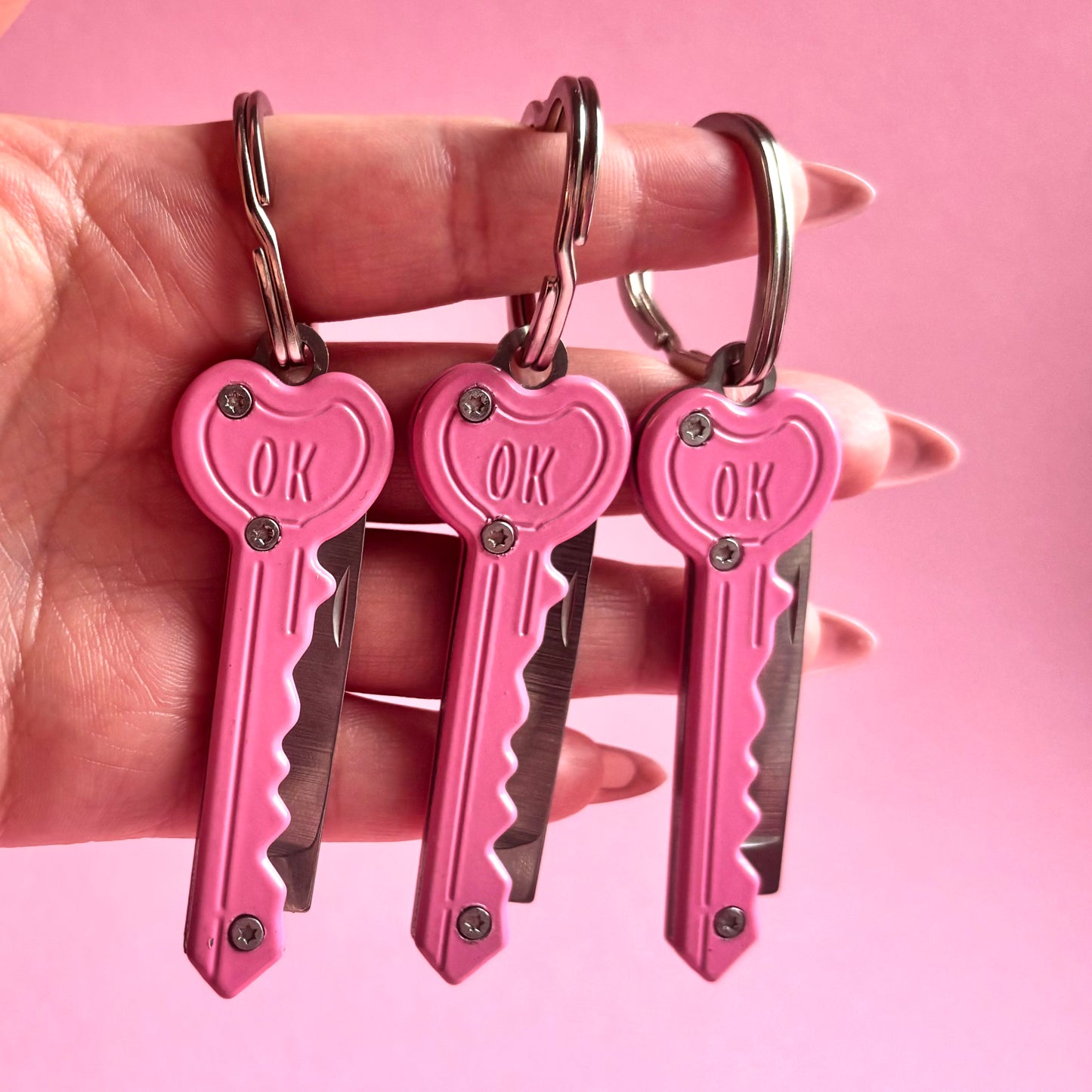 Princess Pink Protective Keychain