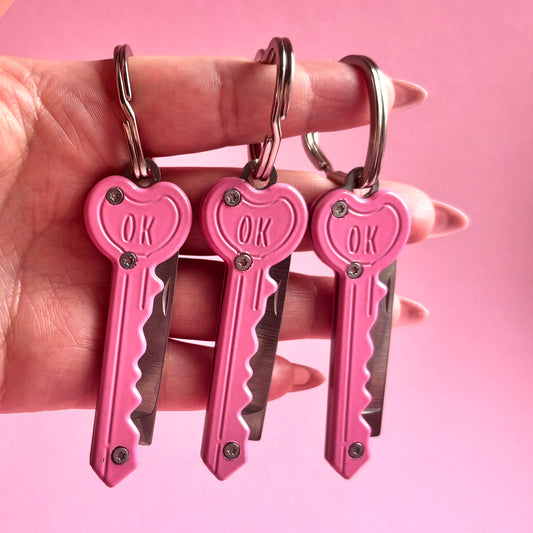 Princess Pink Protective Keychain