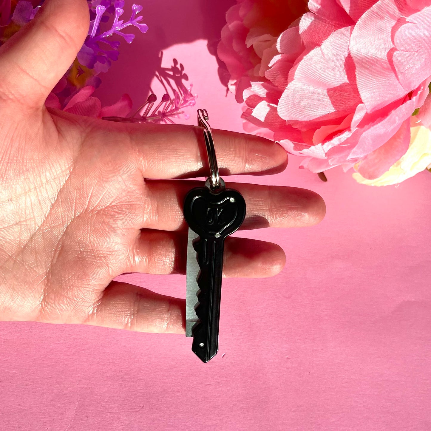 Princess Black Protective Keychain